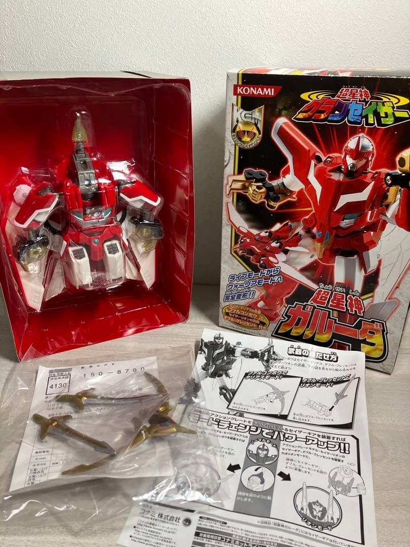 超星神グランセイザー 超星神ガルーダ チェンジグレートメカシリーズ KONAMI