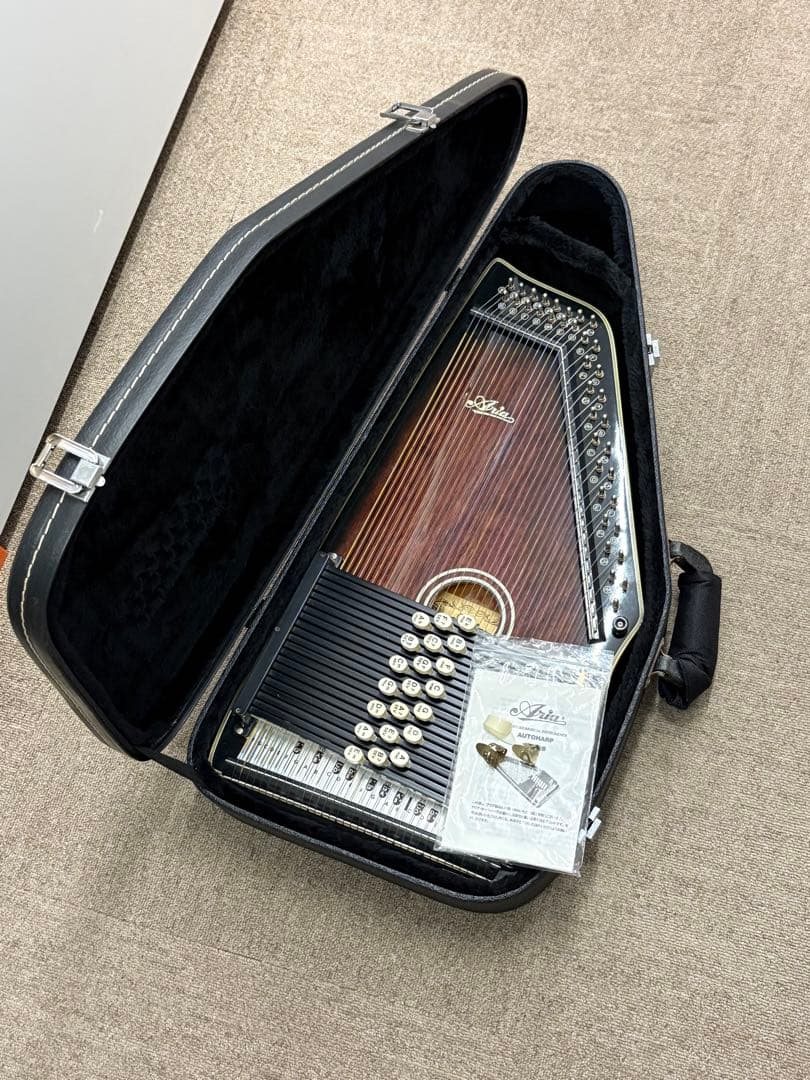 【極美品】ARIA Aria AH-21 コードハープ本体 純正品 ハードケース