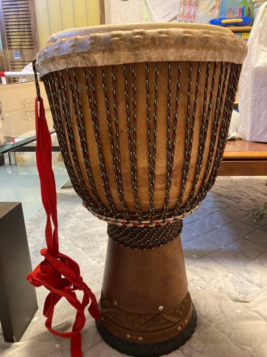 即購入可　値下げ　ジャンベ　専用ケース付