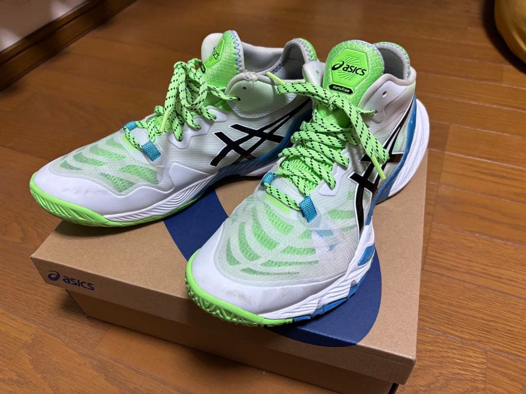 rise メタライズ asics バレーボールシューズ 27.5