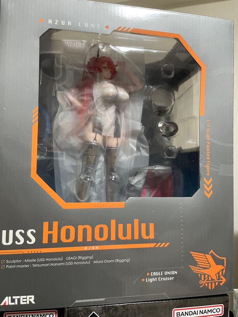 新品未開封　アルター アズールレーン ホノルル 1/7 完成品フィギュア
