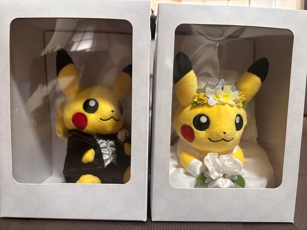 ピカチュウ ウェディング ぬいぐるみ 2体セット