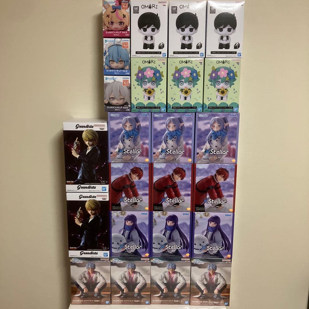 ホロライブ　葬送のフリーレン　OMORI クラピカ　坂田銀八　フィギュア