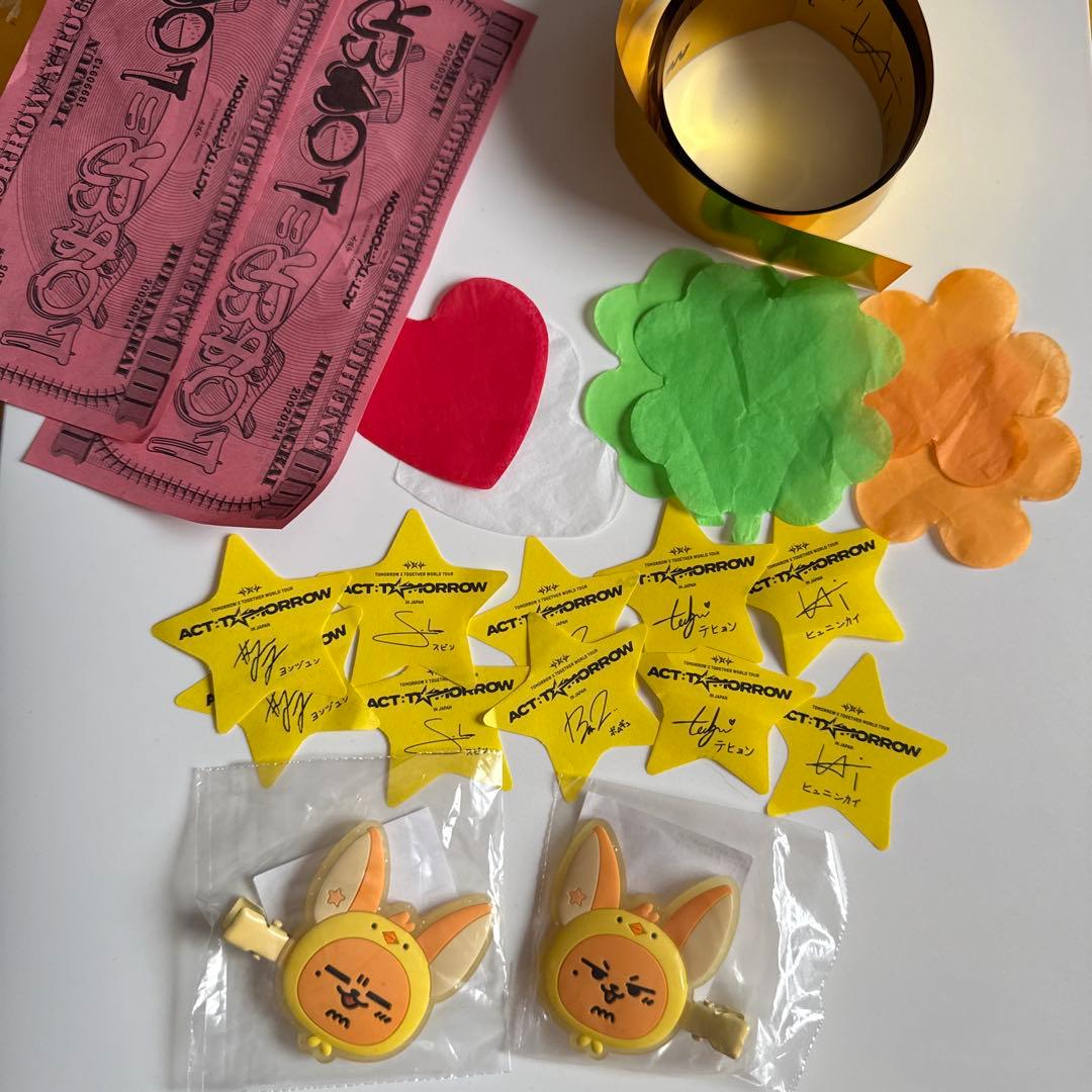 txt ヨンジュン PPULBATU ファンチュン ヘアクリップ txt 落下物