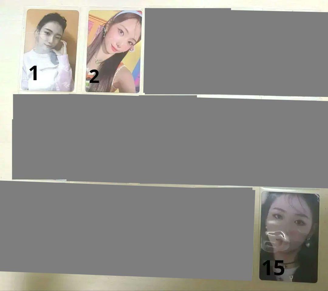 Kep1er ヨンウン トレカ バラ売り可